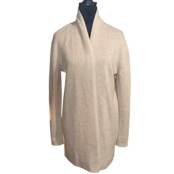 Nordstrom Signature Beige Cashmere Knit Sweater XS - Picture 1 of 2